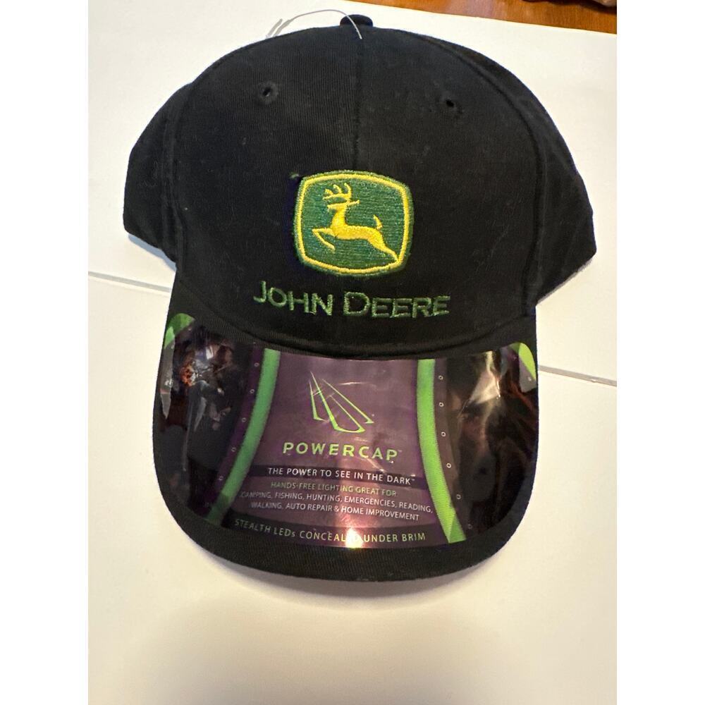 John Deere PowerCap Hat with LED Lights – Hands-Free Lighting Cap